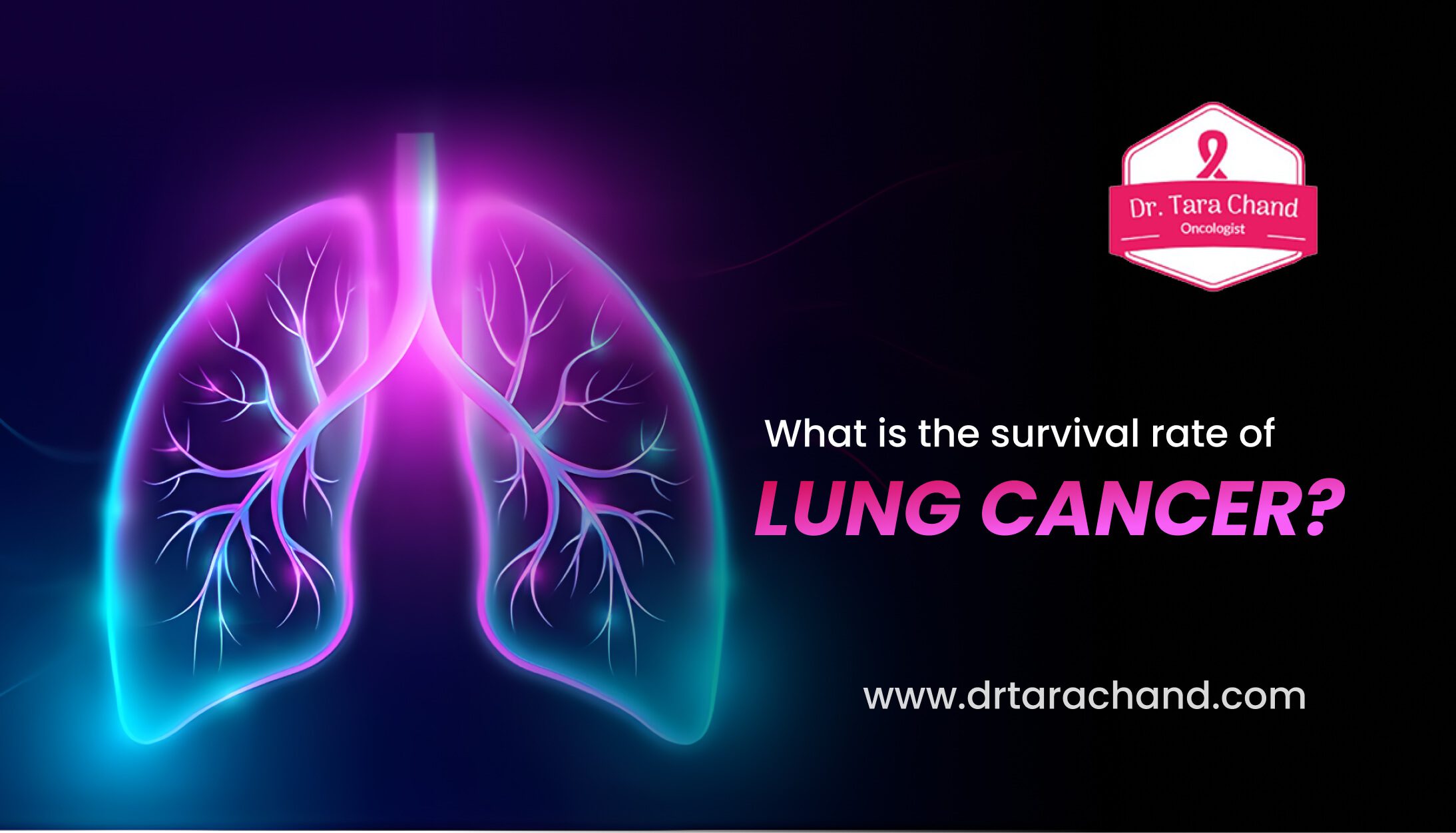 What is the survival rate of lung cancer?