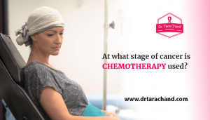 At what stage of cancer is chemotherapy used?