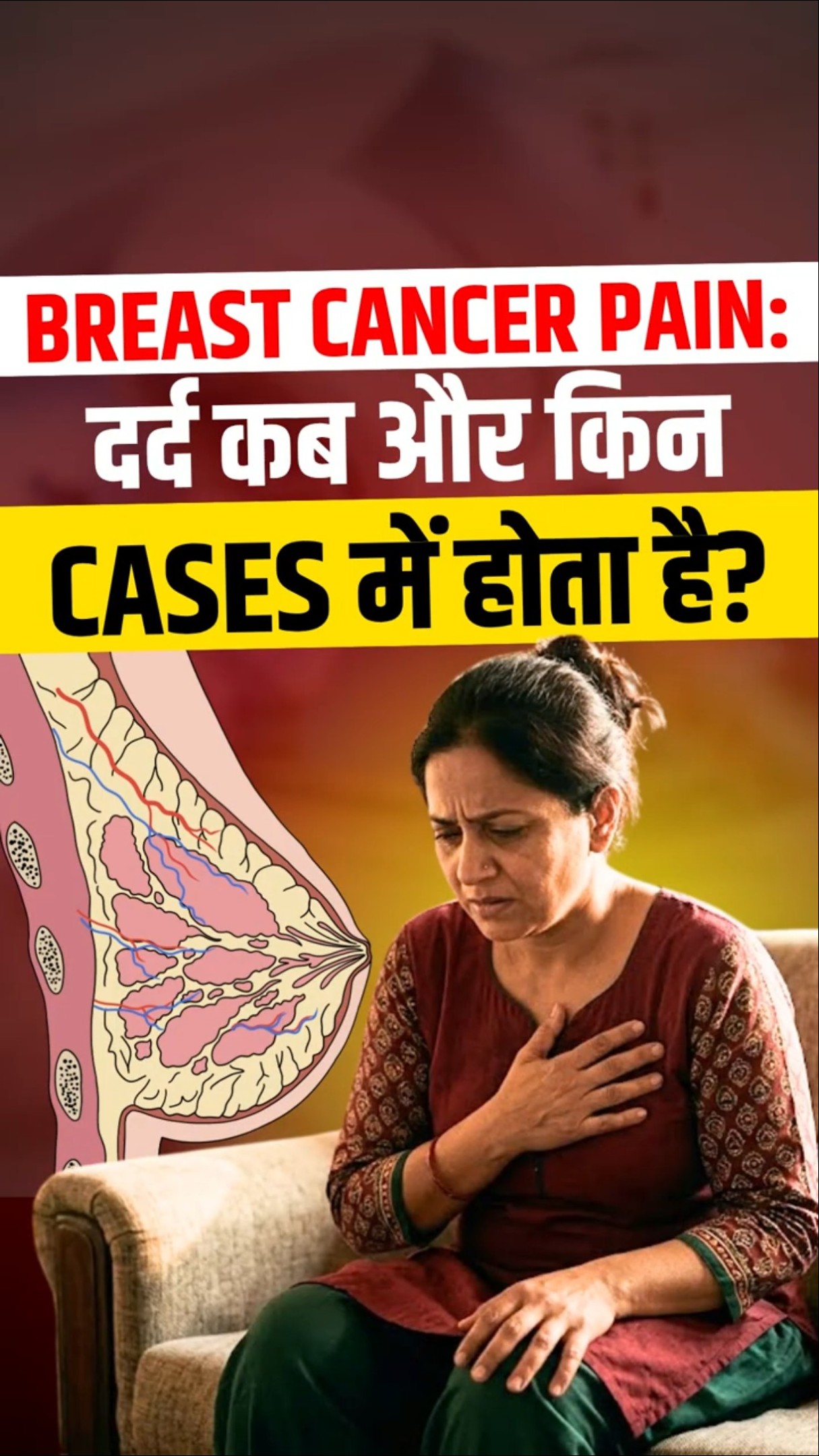 स्तन कैंसर | ब्रेस्ट में दर्द होने के कारण | Breast Cancer me Pain Kab Hota Hai?